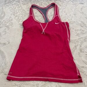 Nike Hot Pink Racerback Workout Tank